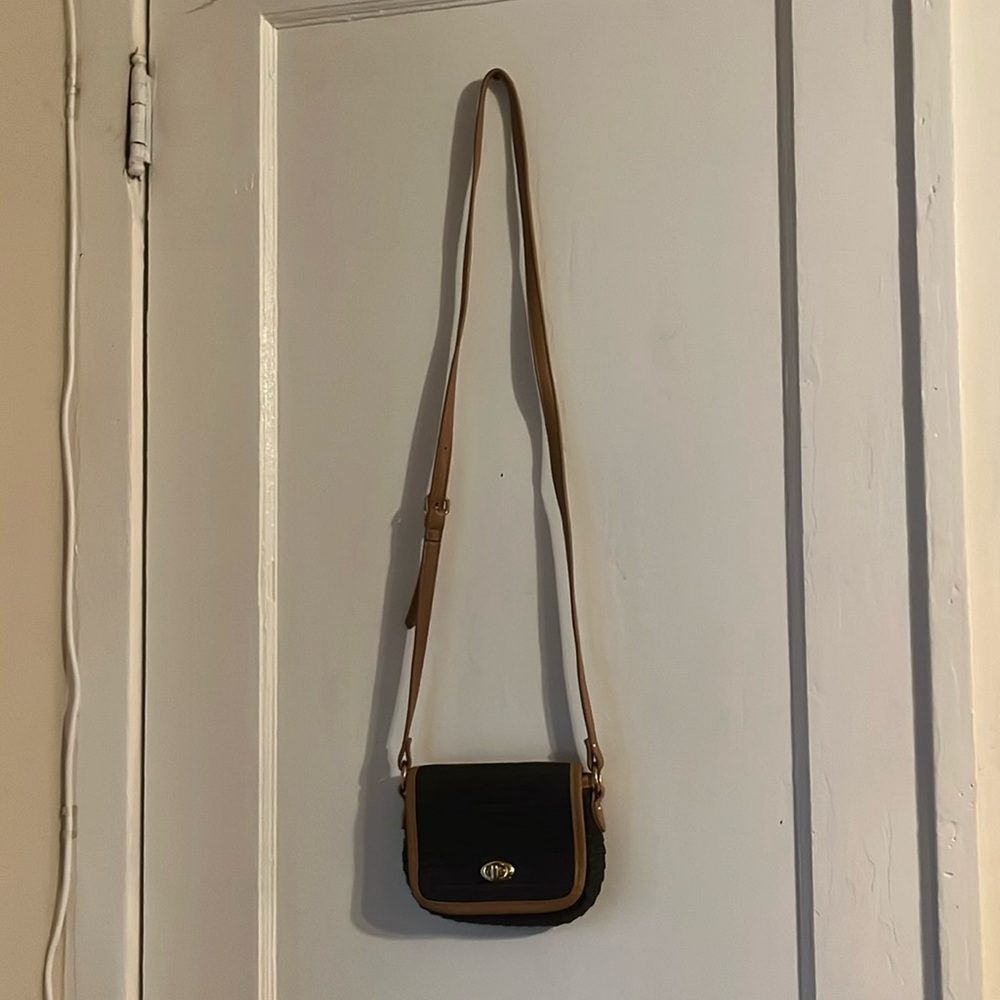 Sun n Sand Small Dyed Straw Crossbody Purse with Gold Kisslock Detail